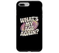 Divertido diseño de Texto de Sarcasmo Happy Hour de What's My Age Again Carcasa para iPhone 7 Plus/8 Plus