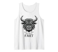 Divertido diseño de Toro de Vaca, Let My People Fart, Amante de los Animales de Granja Camiseta sin Mangas