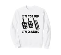 Divertido diseño de transmisión Manual I'm Not Old I'm Classic Sudadera
