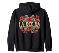 Divertido diseño Floral Vintage de La DEE Da Sudadera con Capucha