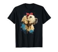 Divertido diseño Golden Retriever para los Amantes de los Perros Día de la Madre Camiseta