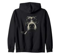 Divertido diseño Intelectual para Amantes de los Perros Sudadera con Capucha