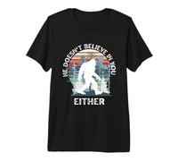 Divertido diseño mítico de Criatura del Bosque Camiseta Premium