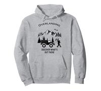 Divertido diseño Overland Overlanding Descubre lo Que Hay ahí Fuera Sudadera con Capucha