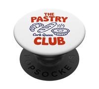 Divertido diseño para Hornear Carb Queen de The Pastry Club PopSockets PopGrip Adhesivo