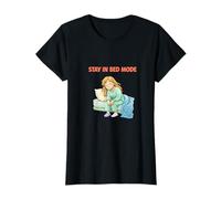 Divertido diseño Stay In Bed Mode Camiseta