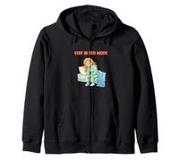 Divertido diseño Stay In Bed Mode Sudadera con Capucha