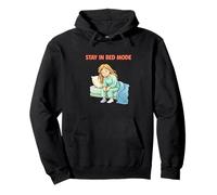 Divertido diseño Stay In Bed Mode Sudadera con Capucha