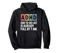 Divertido diseño TDAH Sudadera con Capucha