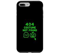 Divertido disfraz 404 Not Found Halloween Retro Pixel Ghost Carcasa para iPhone 7 Plus/8 Plus