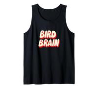 Divertido Disfraz de Cerebro de pájaro para niños y niñas Camiseta sin Mangas