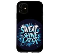 Divertido disfraz de discurso Sweat Now para los amantes del verano Carcasa para iPhone 11