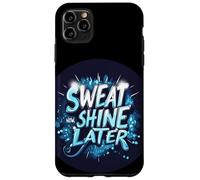 Divertido disfraz de discurso Sweat Now para los amantes del verano Carcasa para iPhone 11 Pro Max