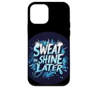 Divertido disfraz de discurso Sweat Now para los amantes del verano Carcasa para iPhone 12 mini