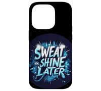 Divertido disfraz de discurso Sweat Now para los amantes del verano Carcasa para iPhone 14 Pro