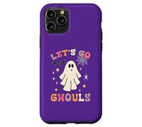 Divertido Disfraz de Fantasma Espeluznante de Halloween Groovy Let's Go Ghouls Carcasa para iPhone 11 Pro
