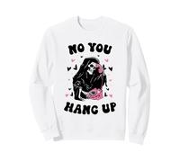 Divertido Disfraz de Fantasma Llamando a Halloween No You Hang Up Sudadera