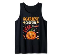 Divertido Disfraz de Fiesta de Halloween más Aterrador Prueba de Embarazo para bebé Camiseta sin Mangas