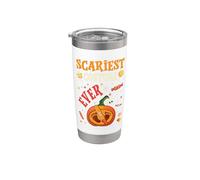 Divertido disfraz de fiesta de Halloween más aterrador Prueba de embarazo para bebé Vaso térmico de acero inoxidable de doble pared