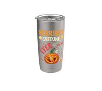 Divertido disfraz de fiesta de Halloween más aterrador Prueba de embarazo para bebé Vaso térmico de acero inoxidable de doble pared