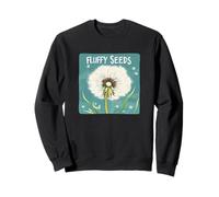 Divertido disfraz de flor de diente de león para fanáticos de semillas y flores Sudadera