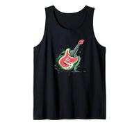 Divertido disfraz de guitarra de sandía para niños y niñas Camiseta sin Mangas