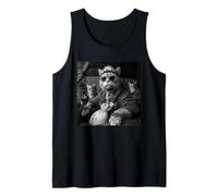 Divertido Disfraz de Halloween de Gatos Ladrones de Bancos en Coche Camiseta sin Mangas