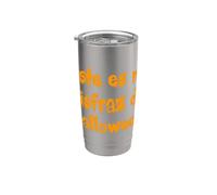Divertido disfraz de Halloween español de última hora fiesta espeluznante Vaso térmico de acero inoxidable de doble pared