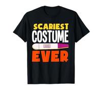 Divertido Disfraz de Halloween más Aterrador Prueba de Embarazo bebé Camiseta