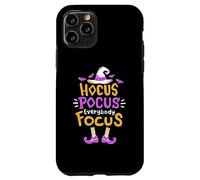 Divertido disfraz de Halloween para profesores de Hocus Pocus Everybody Focus Carcasa para iPhone 11 Pro