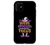 Divertido disfraz de Halloween para profesores de Hocus Pocus Everybody Focus Carcasa para iPhone 11