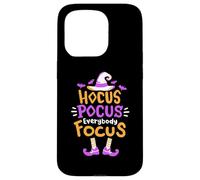 Divertido disfraz de Halloween para profesores de Hocus Pocus Everybody Focus Carcasa para iPhone 15 Pro