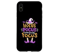 Divertido disfraz de Halloween para profesores de Hocus Pocus Everybody Focus Carcasa para iPhone XS Max