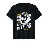 Divertido Disfraz de Halloween Que fue fantasmado por la inflación Camiseta gráfica económica