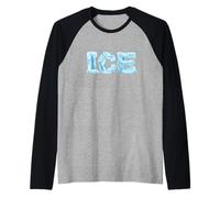 Divertido Disfraz de Hielo y Fuego para Halloween 2025 a Juego Familiar Camiseta Manga Raglan