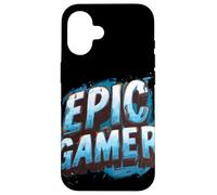 Divertido Disfraz de Jugador épico para los Amantes de los Videojuegos Carcasa para iPhone 16