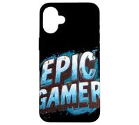 Divertido Disfraz de Jugador épico para los Amantes de los Videojuegos Carcasa para iPhone 16 Plus