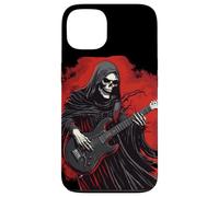 Divertido Disfraz de la Parca con Traje de Guitarra eléctrica Carcasa para iPhone 13