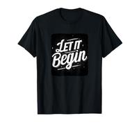 Divertido Disfraz de Let it Begin Camiseta