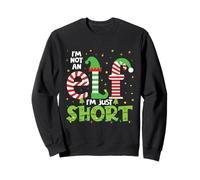 Divertido Disfraz de Navidad para Grupo Familiar I'm Not An Elf, Just Short Sudadera