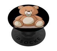 Divertido Disfraz de Oso de Peluche para bebé con Chupete PopSockets PopGrip Adhesivo