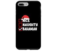 Divertido disfraz de Papá Noel de Navidad de las Bahamas Carcasa para iPhone 7 Plus/8 Plus