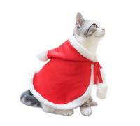 Divertido disfraz de perro o gato para Halloween, disfraz de perro para perros pequeños, cosplay, alce transformado, ropa cálida de invierno, adorno de Navidad, árbol de Navidad pequeño con luces