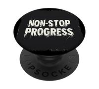 Divertido disfraz de progreso sin parar para niños y niñas PopSockets PopGrip Adhesivo