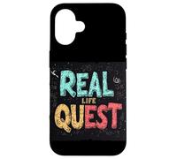 Divertido disfraz de Quest de la vida real para hombre y mujer Carcasa para iPhone 16