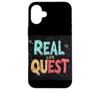Divertido disfraz de Quest de la vida real para hombre y mujer Carcasa para iPhone 16 Plus