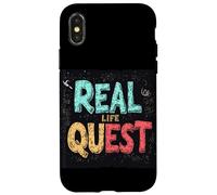 Divertido disfraz de Quest de la vida real para hombre y mujer Carcasa para iPhone X/XS