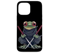 Divertido disfraz de rana ninja para los amantes de los ninjas y ranas Carcasa para iPhone 13 Pro Max