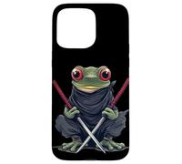 Divertido disfraz de rana ninja para los amantes de los ninjas y ranas Carcasa para iPhone 15 Pro Max