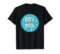 Divertido disfraz de rock the pool para niños y niñas Camiseta